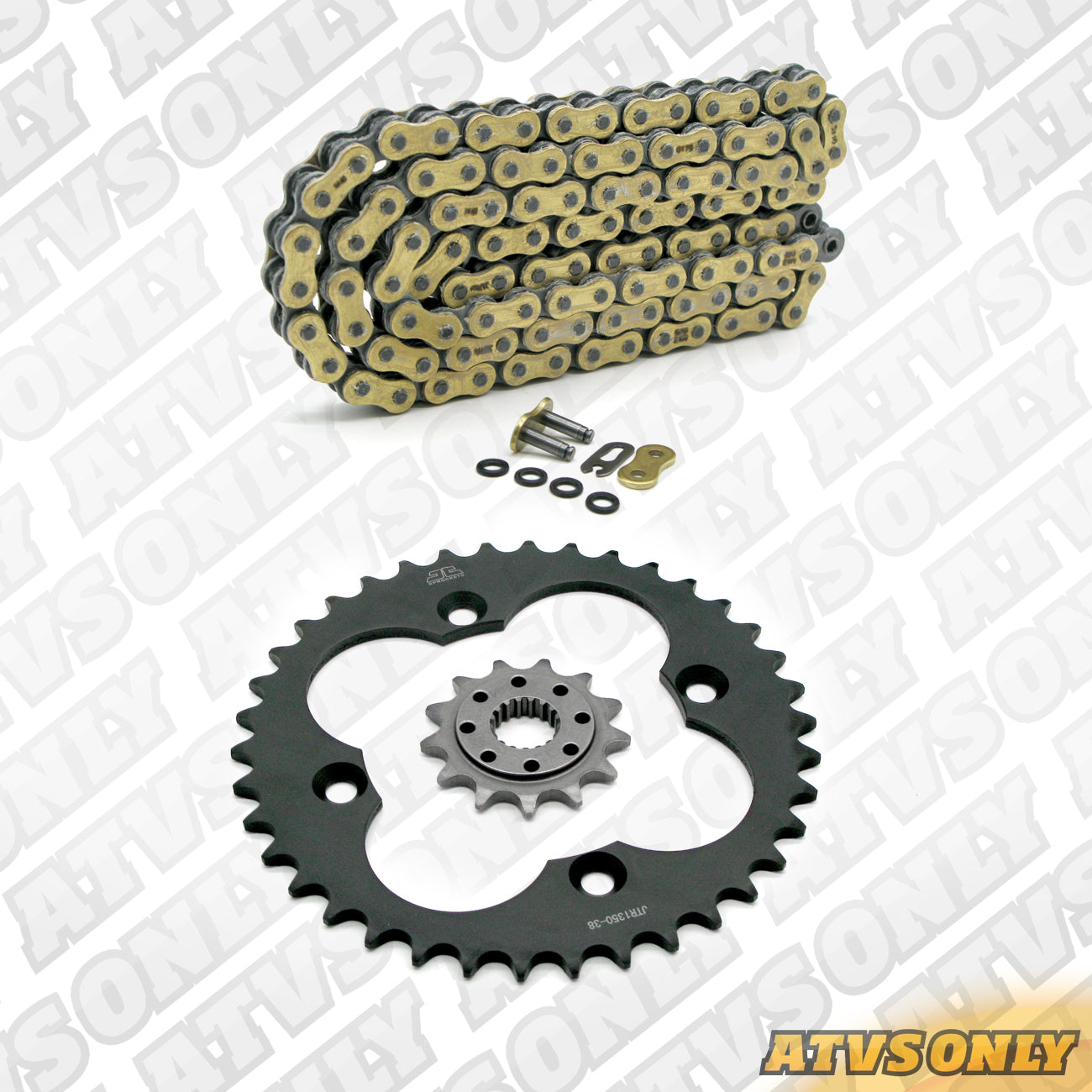 Stock Fitment Chain & Sprocket Kits (with Gold Chain)
