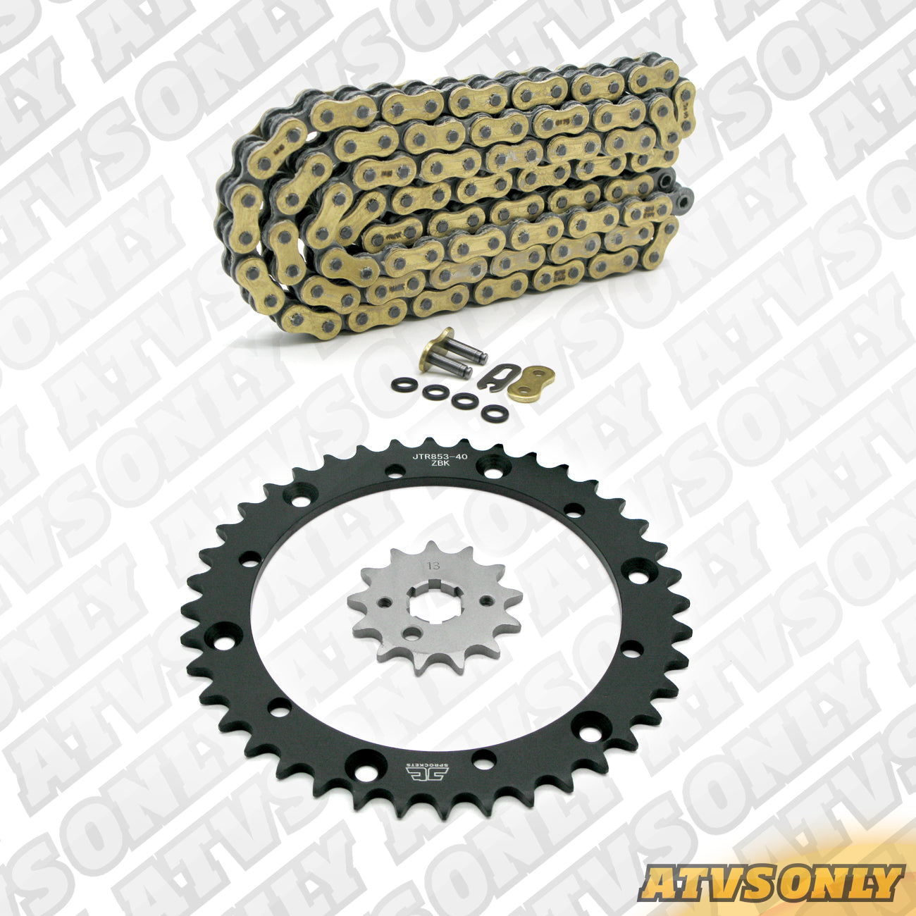 Stock Fitment Chain & Sprocket Kits (with Gold Chain)