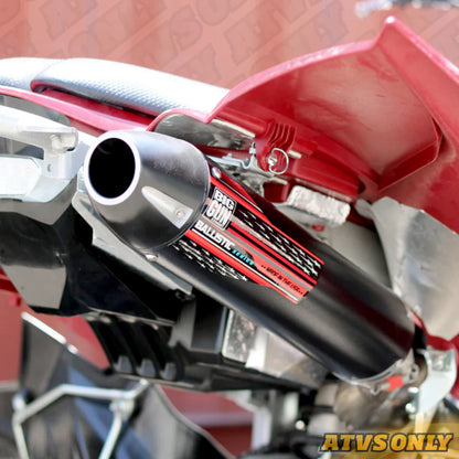 Exhaust – Ballistic Slip-On Silencer for Suzuki/Yamaha Applications