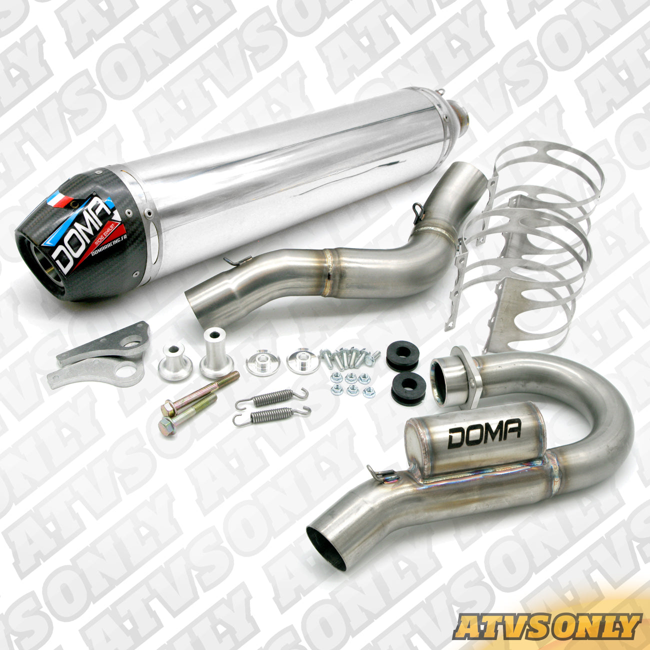 Exhaust – MX Stainless Carbon for Yamaha YFZ450R
