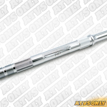 Axles - Silver Tech Axle 2+2” for Yamaha Banshee 3+3" for Blaster 2003 / Raptor 600 Applications