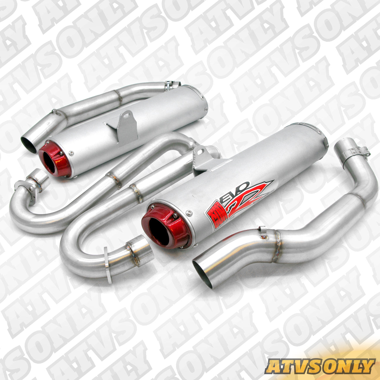 Exhaust – EVO R Full Exhaust Twin System for Yamaha Raptor 700
