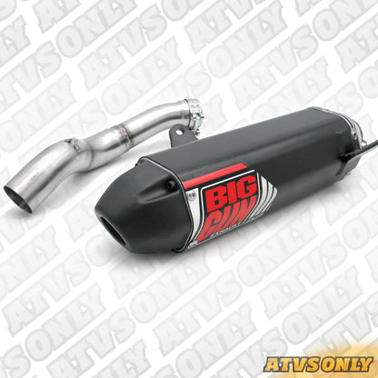 Exhaust – EXO Slip-On Silencer in Black for Suzuki/Yamaha Applications ATVS ONLY EXCLUSIVE