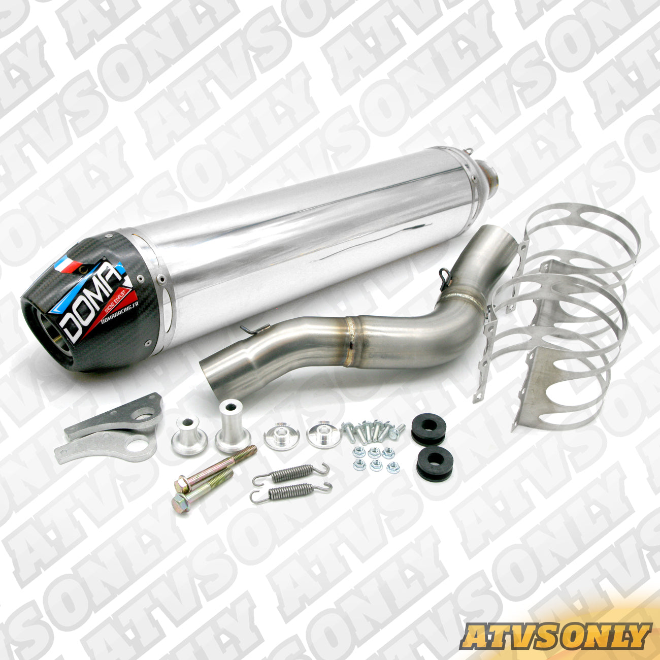 Exhaust – MX Stainless Carbon for Yamaha YFZ450R