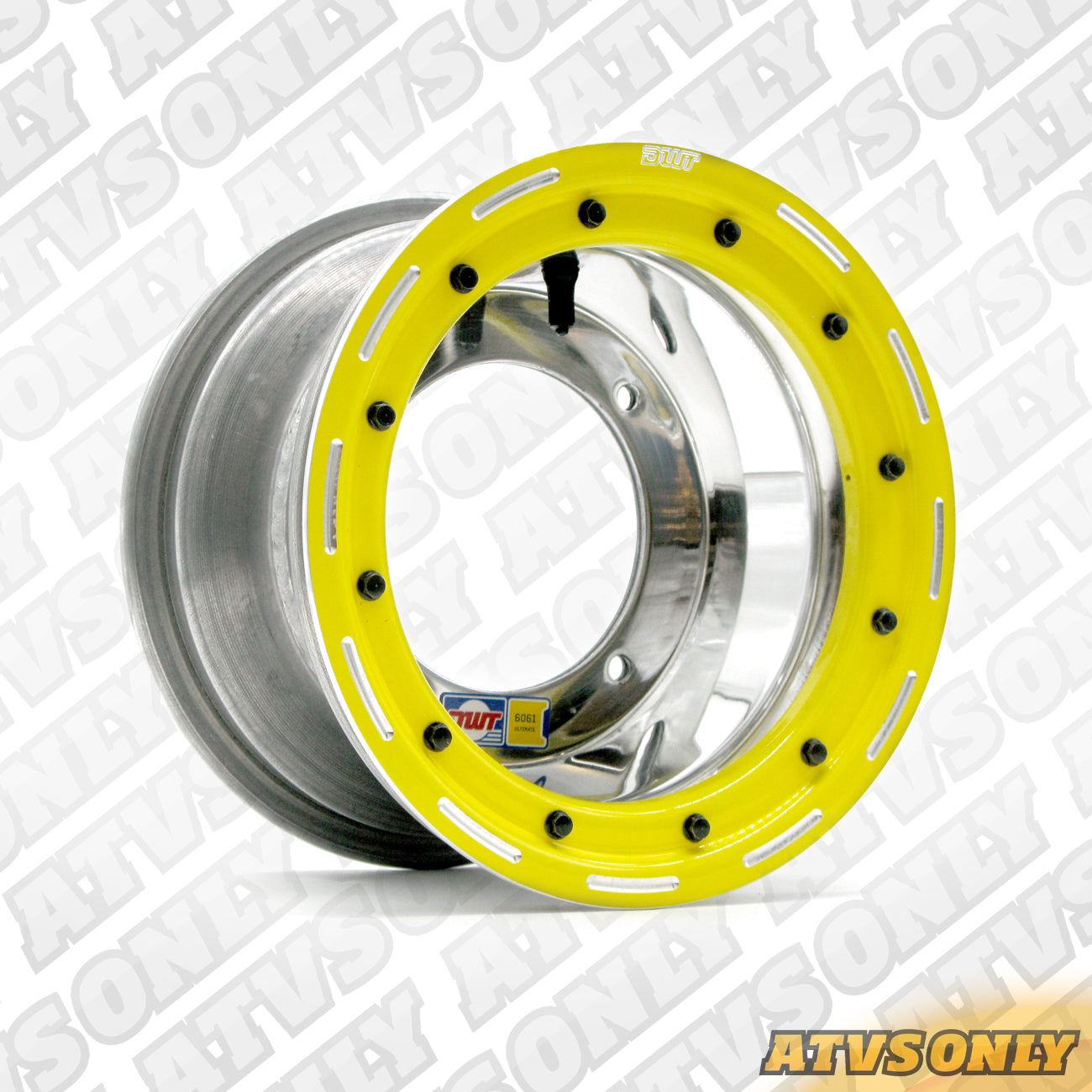 Wheels – Ultimate Yellow Beadlock 10” Polished