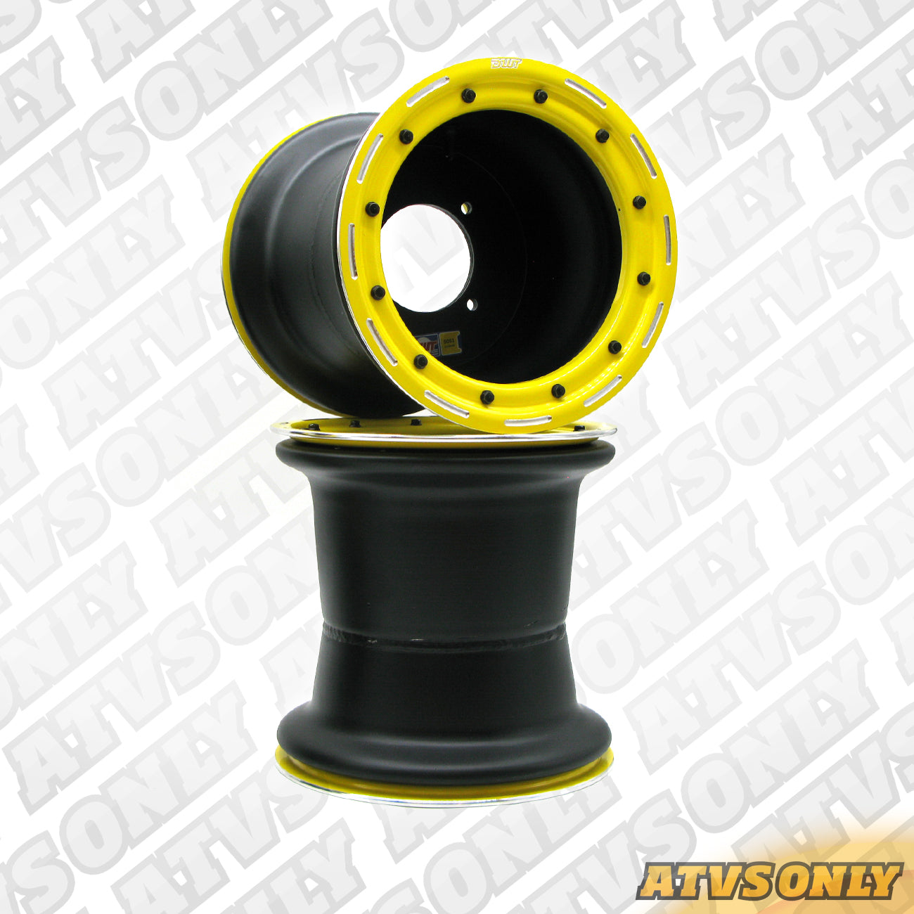 Wheels – Ultimate Yellow Beadlock 10” Pair