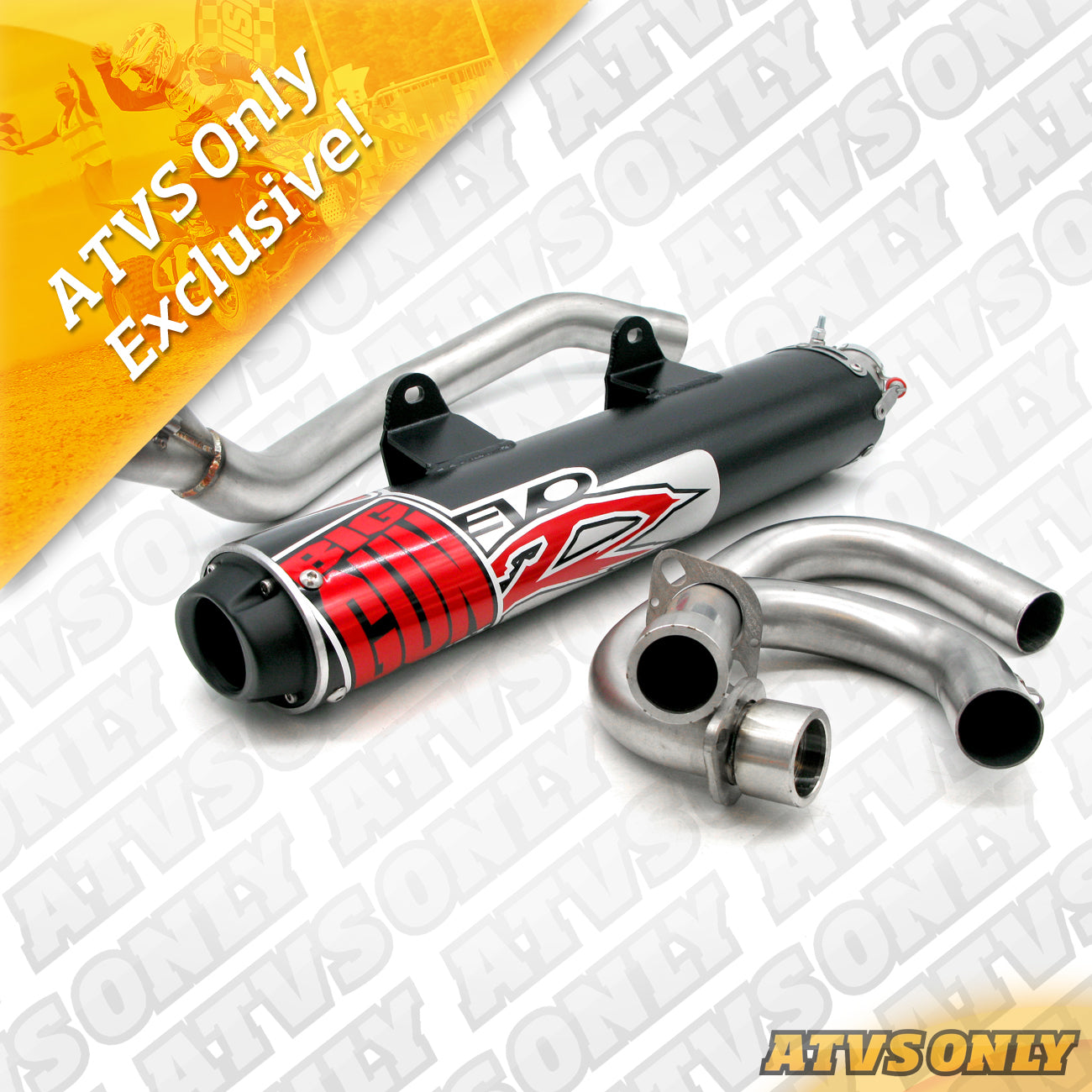 Exhaust – EVO R Full Exhaust System in Black for Yamaha Applications